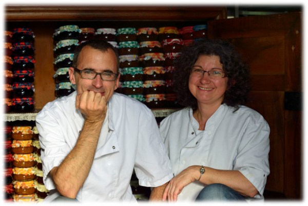 devant le confiturier